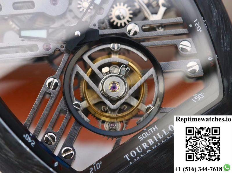 Franck Muller Vanguard Skeleton V45 T Sqt Tourbillon Skeleton Dial-Rep Time Watches
