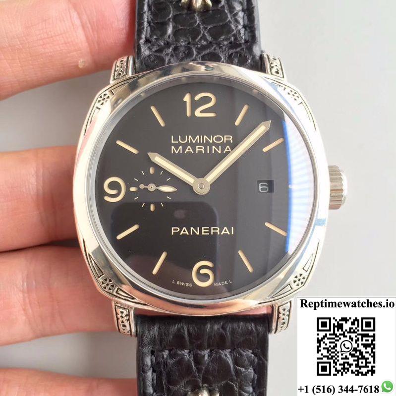 Panerai Radiomir 1940 Pam572 Xf Factory Black Dial-Rep Time Watches