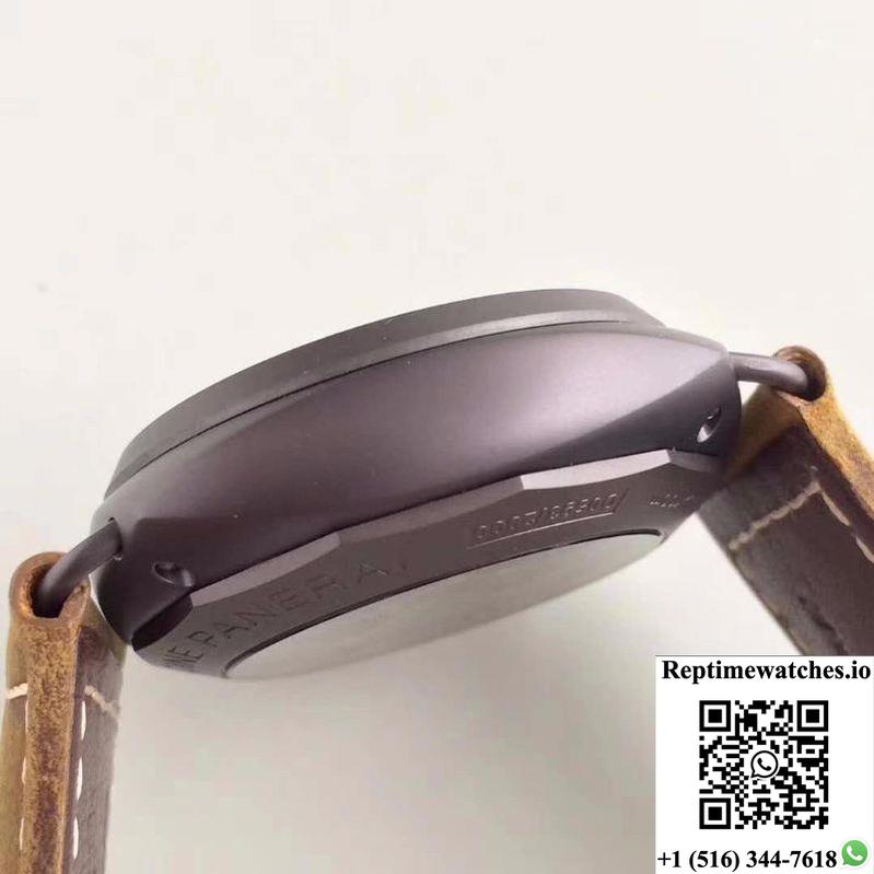 Panerai Radiomir Pam 505 Vs Factory Brown Dial-Rep Time Watches