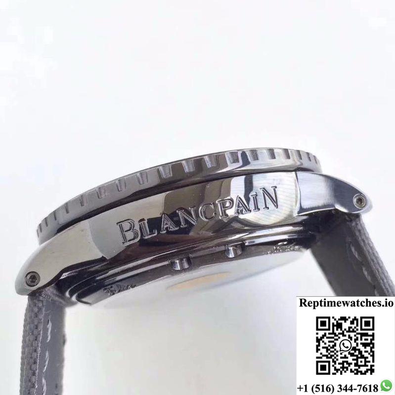 Blancpain Fifty Fathoms Dark Knight 5015-11C30-52A Zf Factory Black Dial-Rep Time Watches