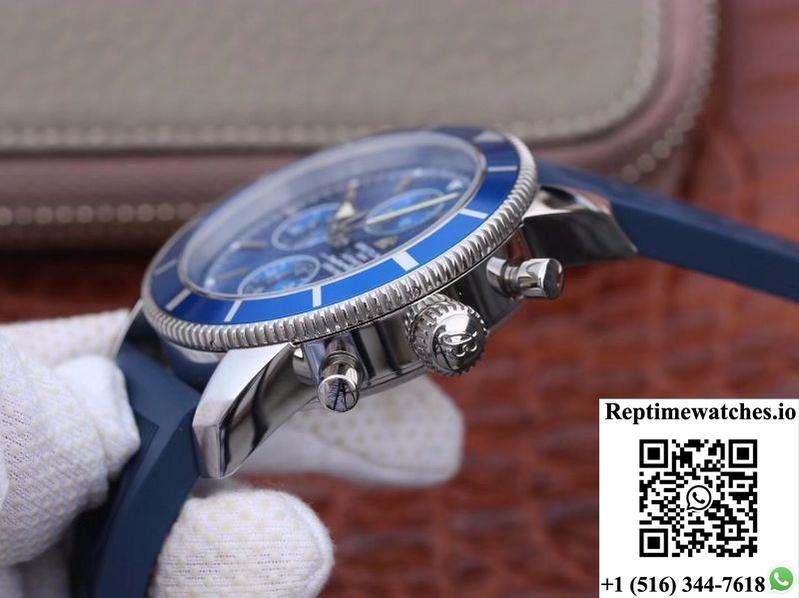 Breitling Superocean Heritage Ii Chronograph A1331216 Om Factory Blue Dial-Rep Time Watches