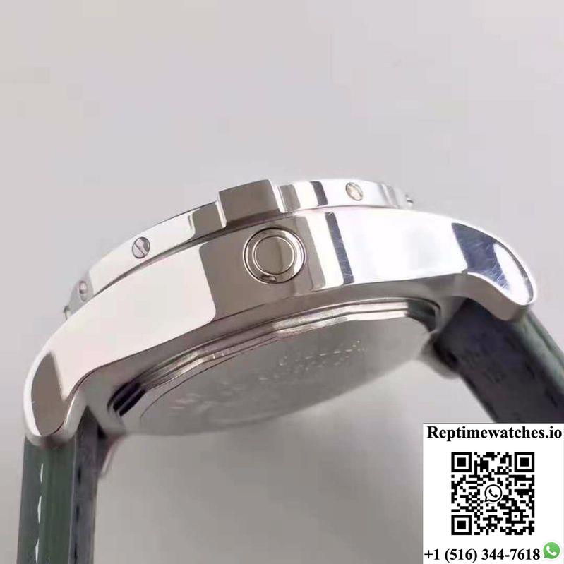 Breitling Avenger Ii Seawolf A1733110/Bc30/435X/A20Basa.1 Green Leather Strap Gf Factory Black Dial-Rep Time Watches