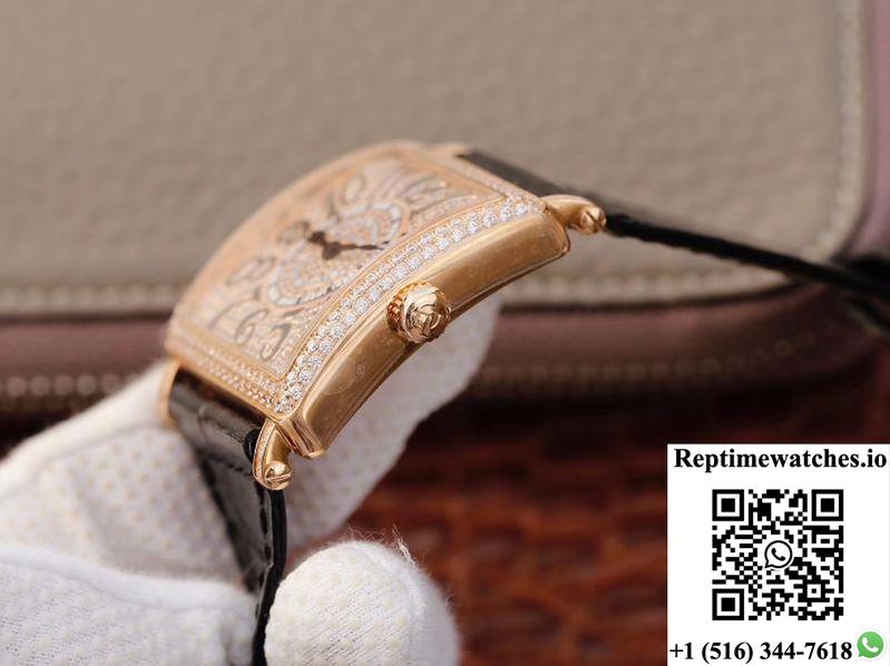 Franck Muller Master Square Ladies 6002 M Qz D Gf Factory Diamond Dial-Rep Time Watches