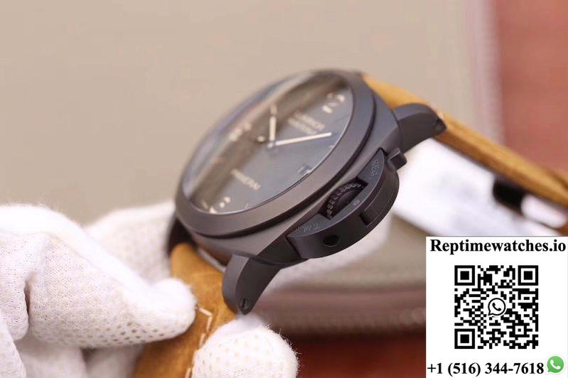 Panerai Luminor Marina 1950 3 Days Pam386 Vs Factory Black Dial-Rep Time Watches