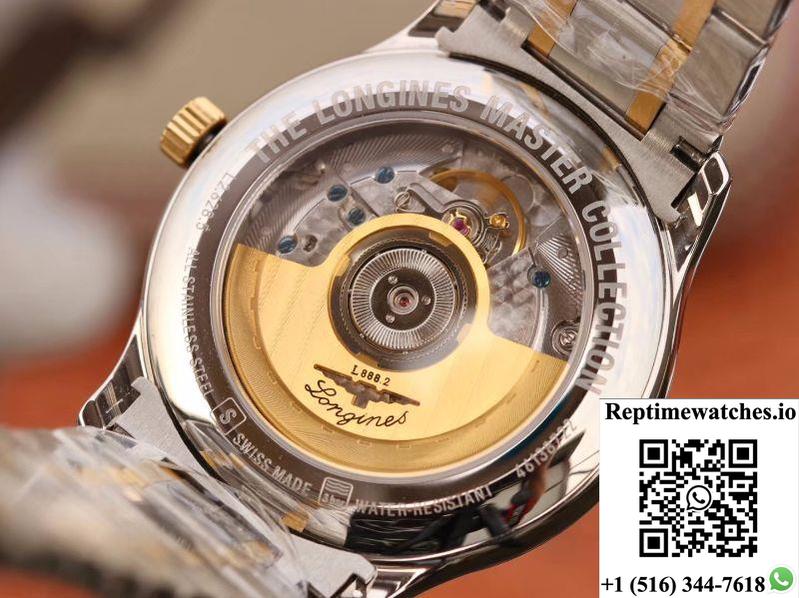 Longines Master Collections L2.628.5.37.7 Ky Factory Gold Dial-Rep Time Watches