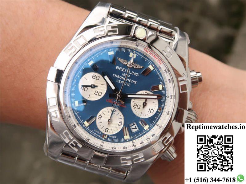 Breitling Chronomat 44Mm Ab011012/C788/435X/A20Ba.1 Gf Factory Blue Dial-Rep Time Watches