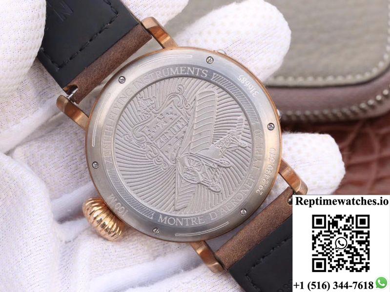 Zenith Pilot Type 20 Extra Special Bronze 29.2430.679.21.C753 Xf Factory Black Dial-Rep Time Watches