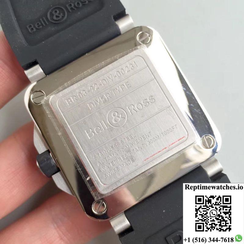 Bell & Ross Br 03-92 Diver V2 Black Dial-Rep Time Watches