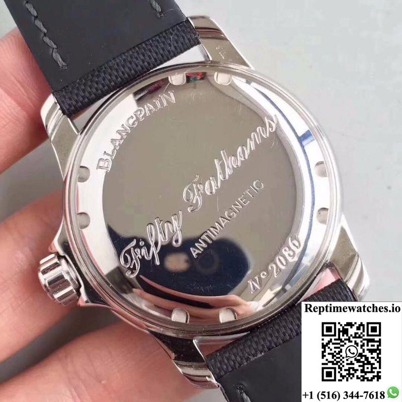 Blancpain Fifty Fathoms 5015-1130-52 Zf Factory Black Dial-Rep Time Watches