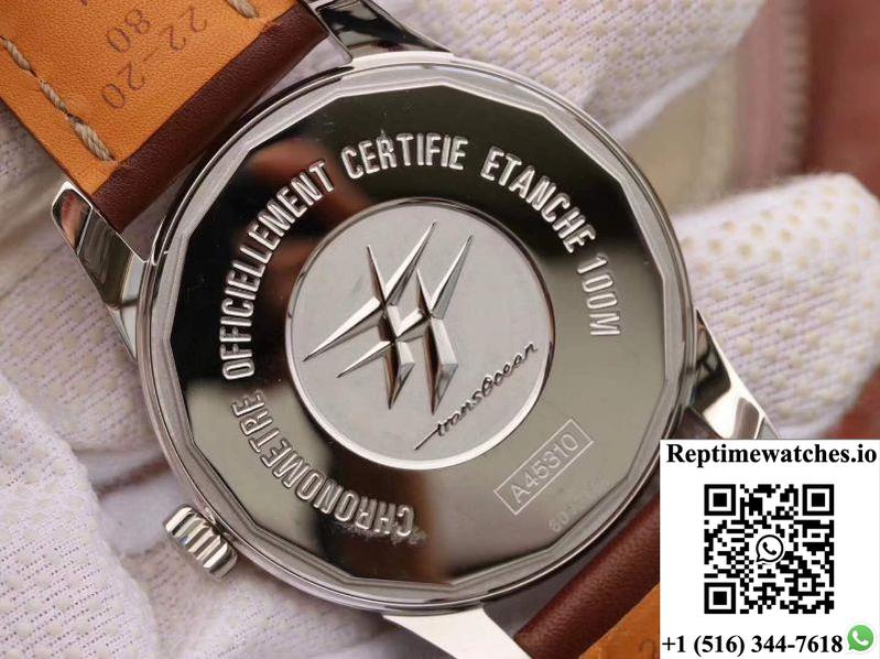 Breitling Transocean Day Date A4531012/G751/437X/A20Ba.1 V7 Silver Dial-Rep Time Watches