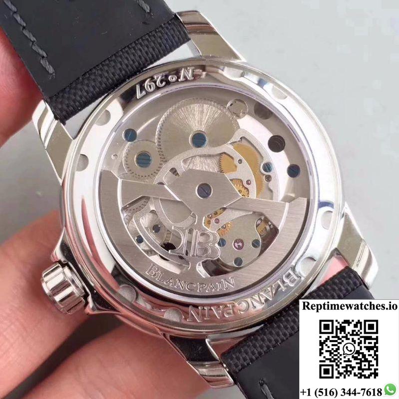 Blancpain Fifty Fathoms Tourbillon Jb Factory Black Dial-Rep Time Watches