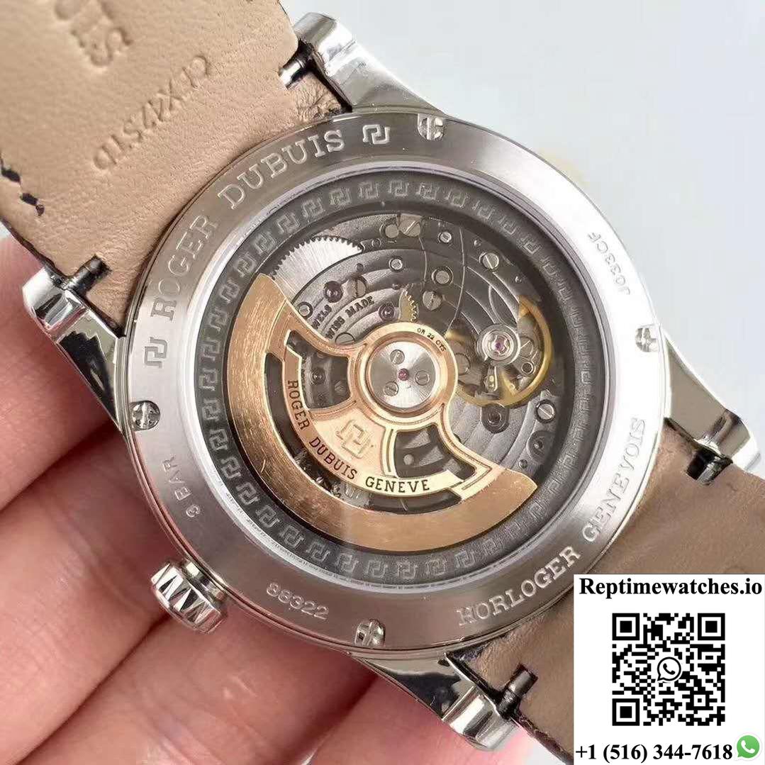 Roger Dubuis Excalibur 42Mm Automatic Rddbex0536 Silver Dial-Rep Time Watches