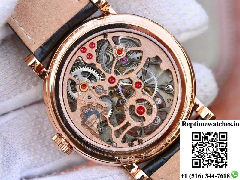 Franck Muller Round Color Dreams Tourbillon 18K Rose Gold Diamond Dial-Rep Time Watches