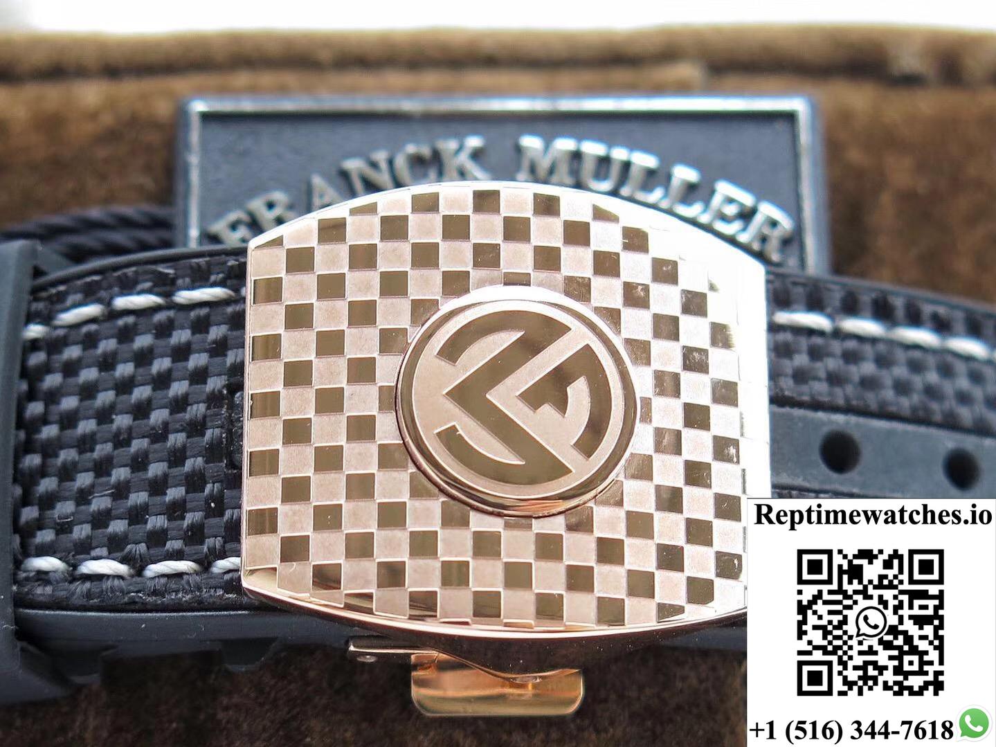 Franck Muller Vanguard V45 Rose Gold Dial-Rep Time Watches