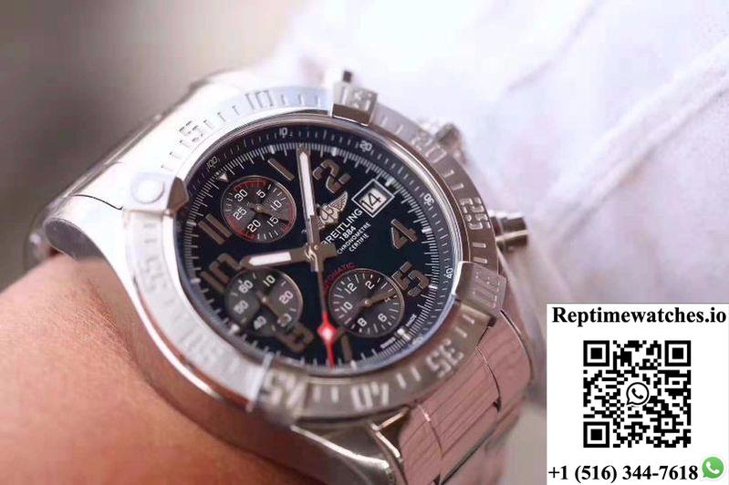 Breitling Avenger Ii A1337111Bc28168A 43Mm Gf Factory Black Dial-Rep Time Watches