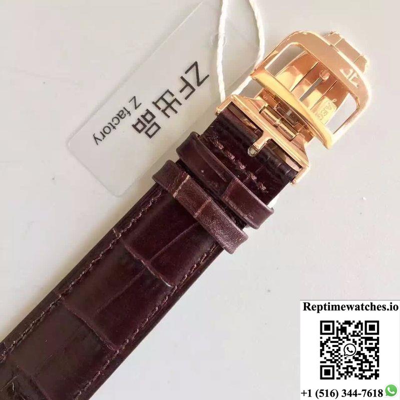 Jaeger-Lecoultre Master Ultra Thin Reserve De Marche 1372520 Zf Factory Silver Dial-Rep Time Watches