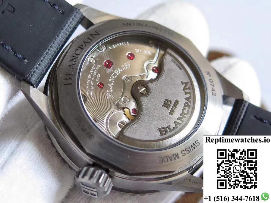 Blancpain Fifty Fathoms Bathyscaphe 5000-0240-O52A Zf Factory Blue Dial-Rep Time Watches