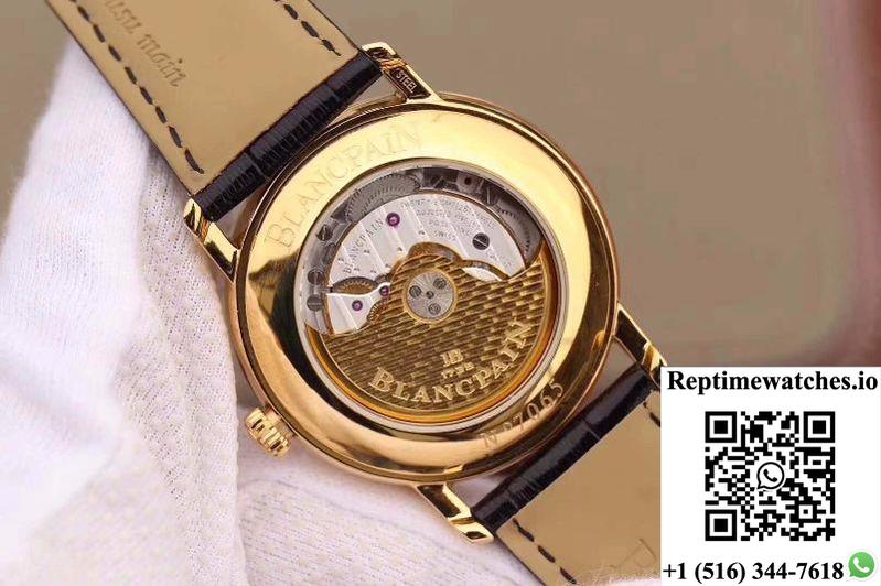 Blancpain Villeret Ultraplate 6651-3642-55 Zf Factory White Dial-Rep Time Watches