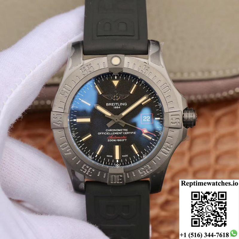 Breitling Avenger Blackbird 44Mm V17311101B1W1 Gf Factory V4 Black Dial-Rep Time Watches