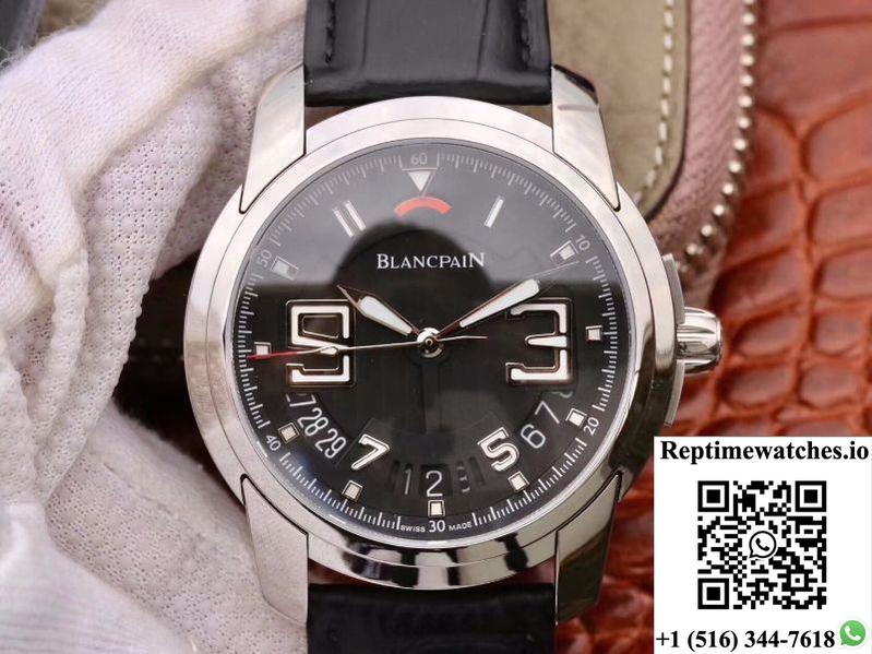 Blancpain L-Evolution 8805-1134-53B Black Dial-Rep Time Watches