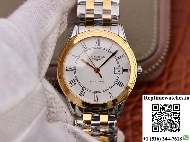 Longines Master Collections L4.874.3.21.7 White Dial-Rep Time Watches