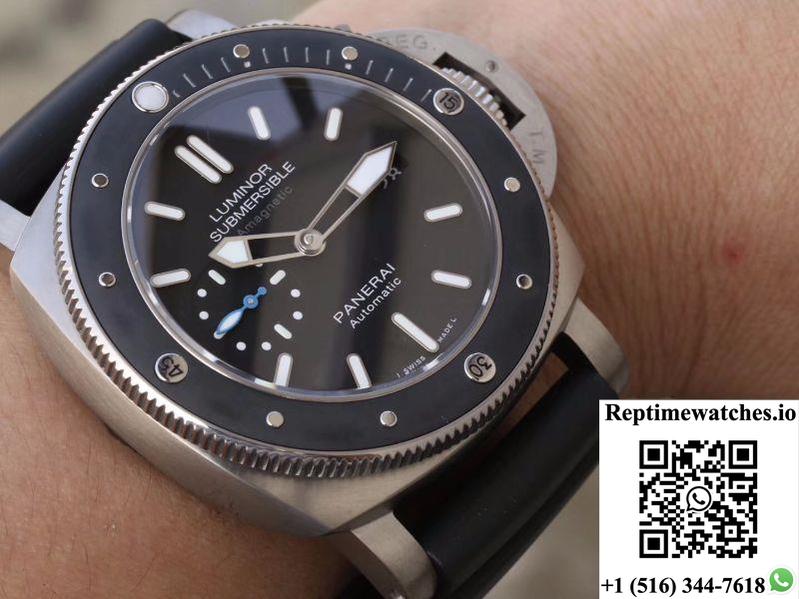 Panerai Luminor Submersible 1950 Amagnetic 3 Days Pam1389 Vs Factory Black Dial-Rep Time Watches