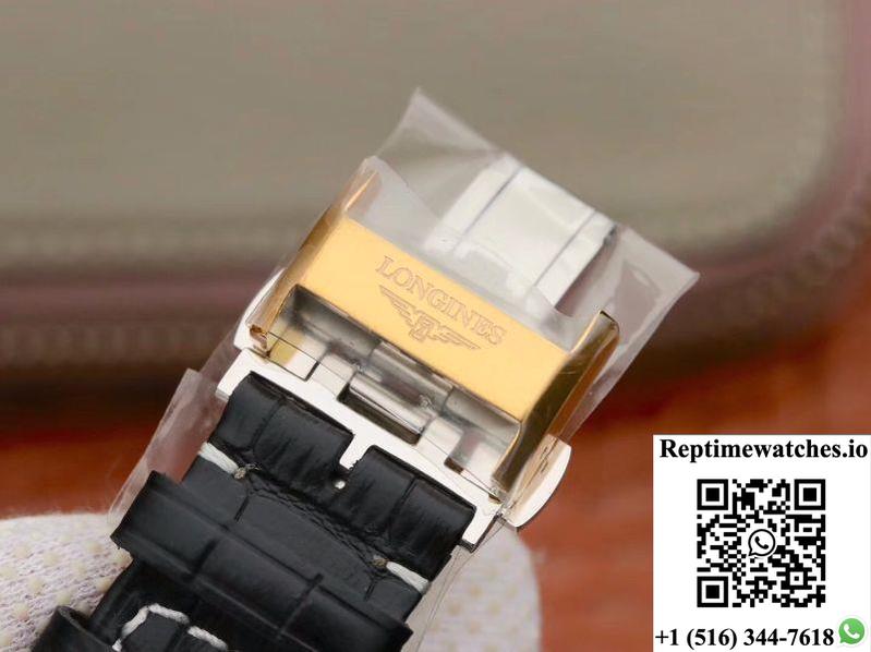 Longines Conquest Classic 18K Yellow Gold L27735787 Gs Factory White Dial-Rep Time Watches