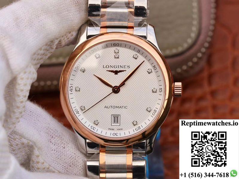 Longines Master Collections L2.628.5.97.7 Ky Factory White Dial-Rep Time Watches