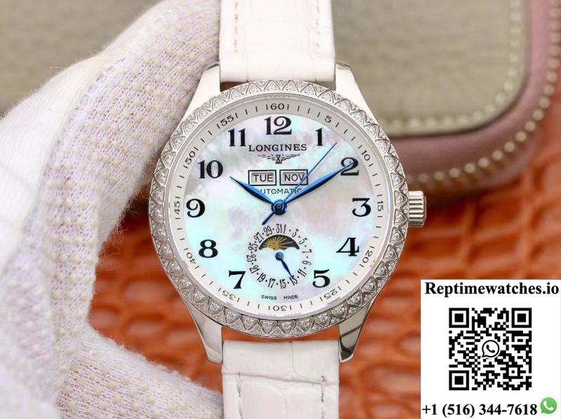 Longines Master Collection L2.503.0.83.3 Tw Factory Mother Of Pearl Dial-Rep Time Watches