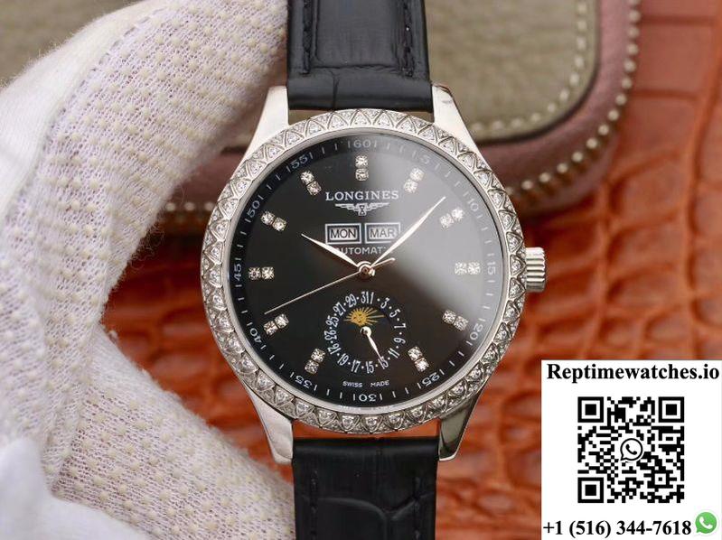Longines Master Collection L2.503.0.83.3 Tw Factory Black Dial-Rep Time Watches
