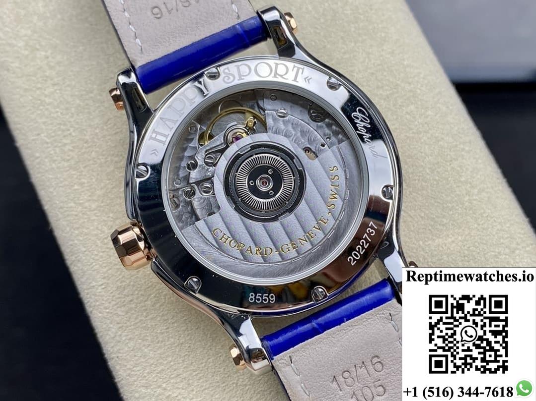 Chopard Happy Sport 278578-6003 Yf Factory Alligator Leather Strap-Rep Time Watches