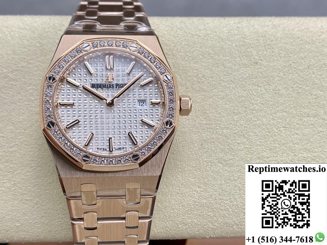 Ap Royal Oak 67651Or.Zz.1261Or.01 Zf Factory White Dial-Rep Time Watches