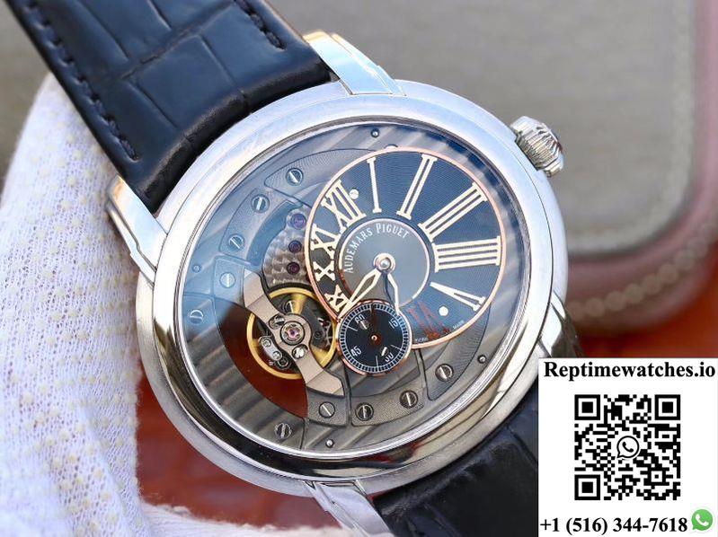 Audemars Piguet Millenary 15350Or.00.D093Cr.02 V9 Factory Skeleton Dial-Rep Time Watches