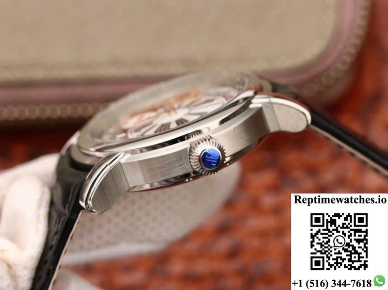 Audemars Piguet Millenary 4101 15350St.00.D002Cr.02 V9 Factory Skeleton Dial-Rep Time Watches