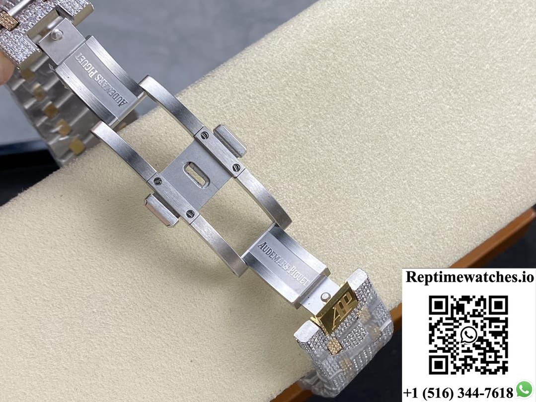 Audemars Piguet Royal Oak 15400Or.020 Amg Factory Diamond Dial-Rep Time Watches