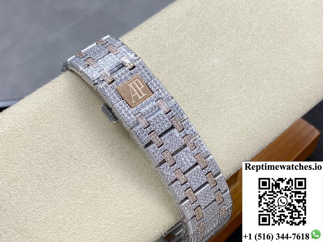 Audemars Piguet Royal Oak 15400Or.021 Amg Factory Date Display-Rep Time Watches