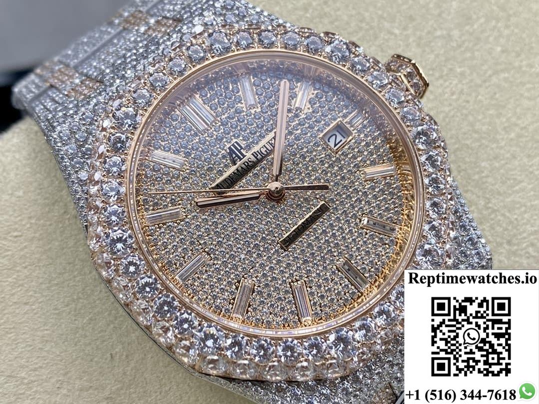 Audemars Piguet Royal Oak 15400Or.021 Amg Factory Date Display-Rep Time Watches
