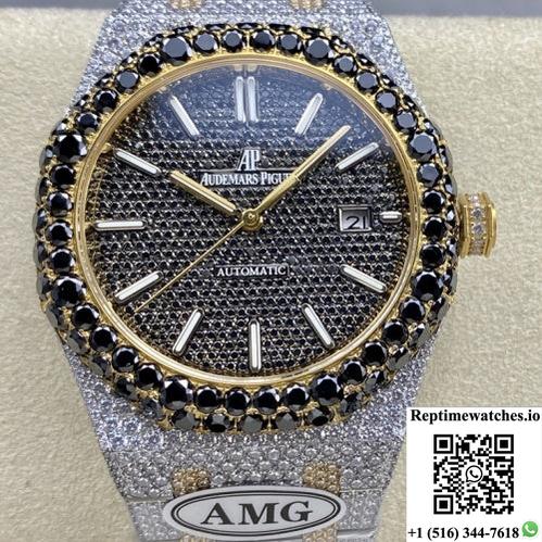 Audemars Piguet Royal Oak 15400Or.025 Amg Factory Transparent Case Back-Rep Time Watches