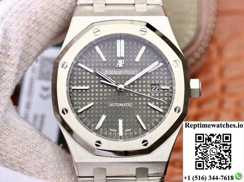 Audemars Piguet Royal Oak 15400St.Oo.1220St.04 Jf Factory Black Dial-Rep Time Watches