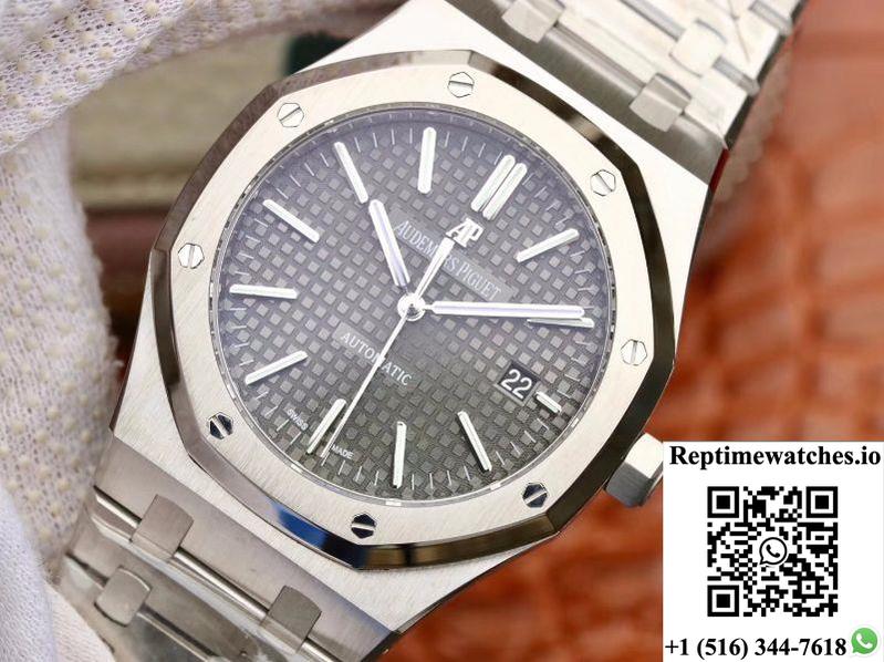 Audemars Piguet Royal Oak 15400St.Oo.1220St.04 Jf Factory Black Dial-Rep Time Watches