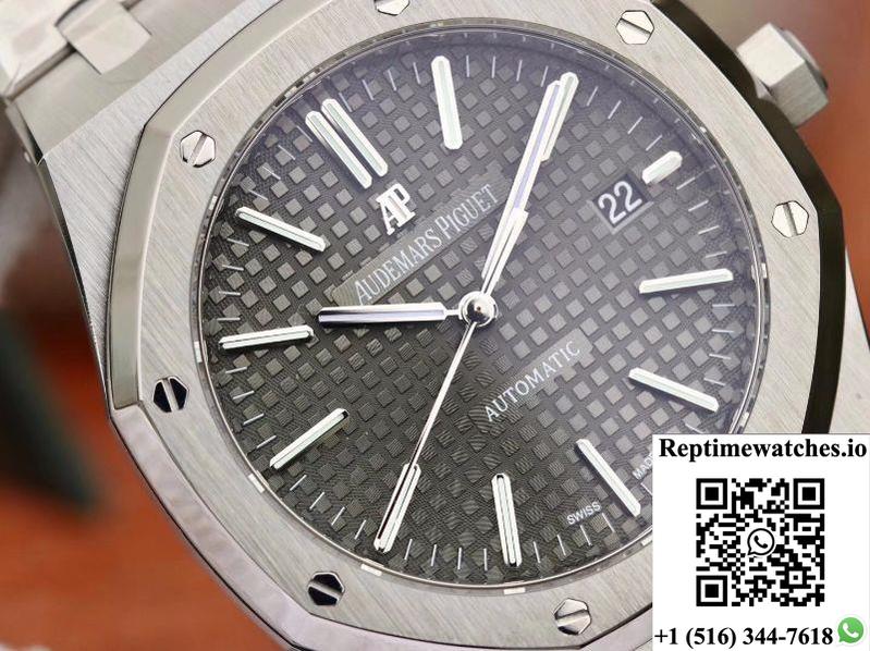 Audemars Piguet Royal Oak 15400St.Oo.1220St.04 Jf Factory Black Dial-Rep Time Watches