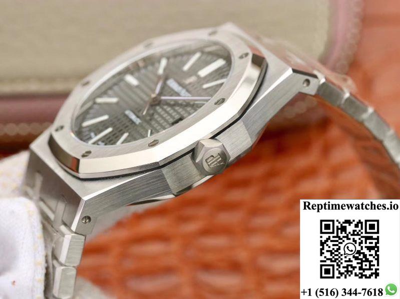 Audemars Piguet Royal Oak 15400St.Oo.1220St.04 Jf Factory Black Dial-Rep Time Watches