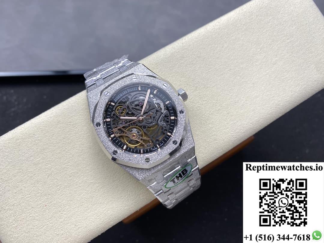 Audemars Piguet Royal Oak 15407Bc.Gg.1224Bc.01 Thb Factory Frost Gold-Rep Time Watches