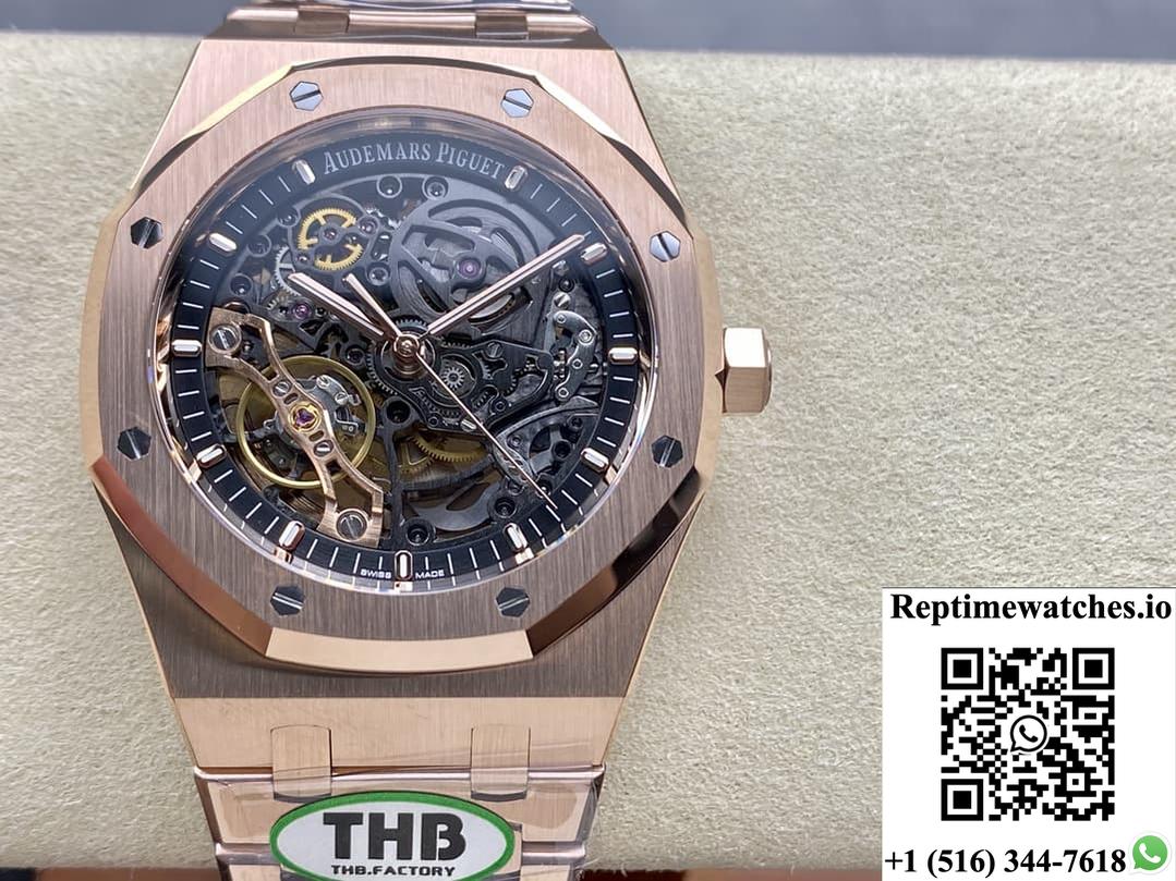 Audemars Piguet Royal Oak 15407Or.Oo.1220Or.01 Thb Factory Rose Gold-Rep Time Watches