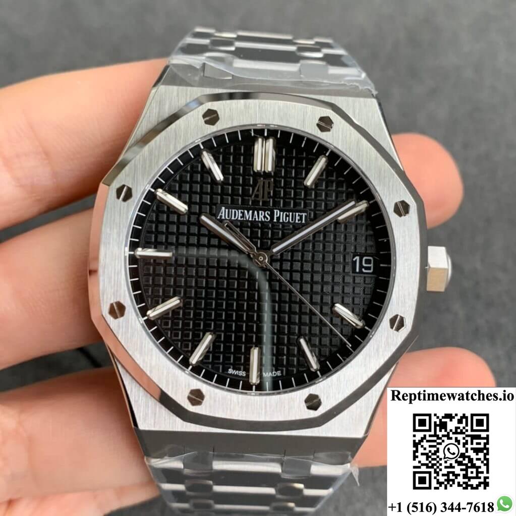 Audemars Piguet Royal Oak 15500St.Oo.1220St.03 Zf Factory Black Dial-Rep Time Watches