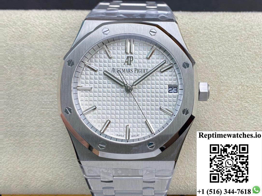 Audemars Piguet Royal Oak 15500St.Oo.1220St.04 Zf Factory White Dial-Rep Time Watches