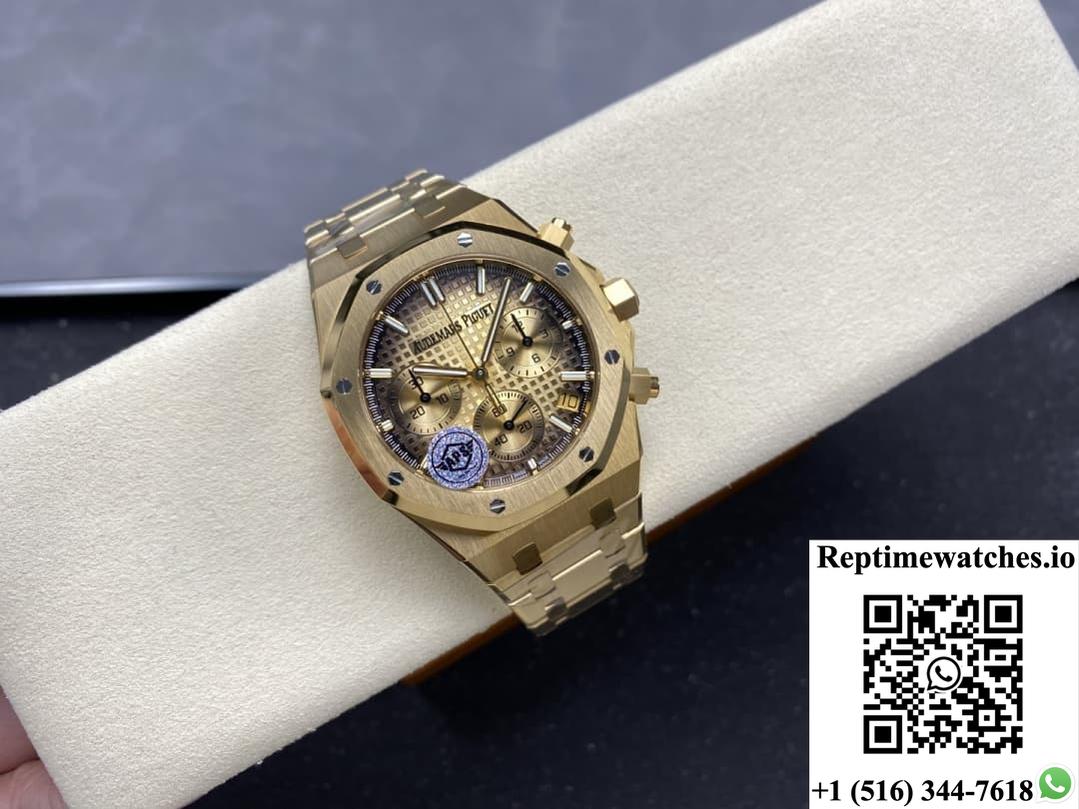 Audemars Piguet Royal Oak 26240Ba.Oo.1320Ba.02 Aps Factory Gold Color Strap-Rep Time Watches