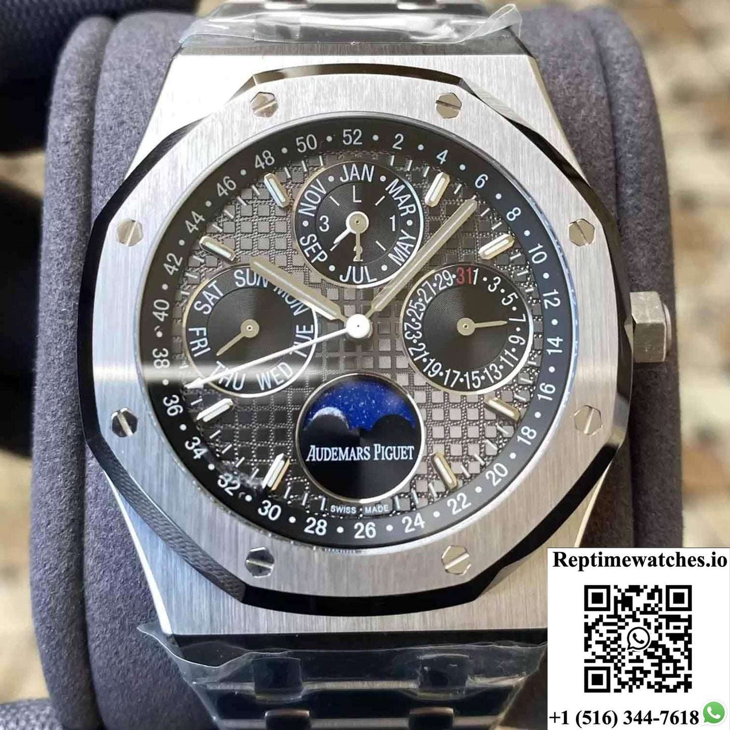 Audemars Piguet Royal Oak 26609Ti.Oo.1220Ti.01 Aps Factory Dark Grey Dial-Rep Time Watches