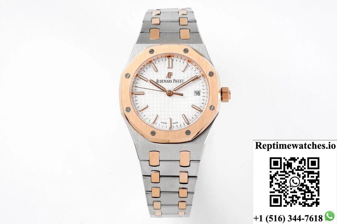 Audemars Piguet Royal Oak 77350Sr.Oo.1261Sr.01 8F Factory Silver Dial-Rep Time Watches