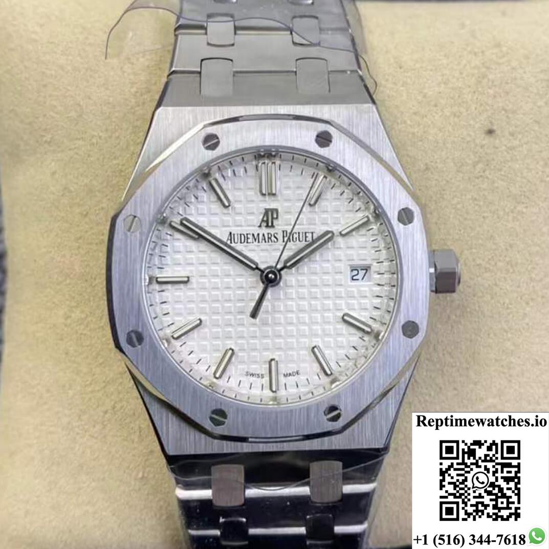 Audemars Piguet Royal Oak 77350St.Oo.1261St.01 8F Factory Silver Dial-Rep Time Watches